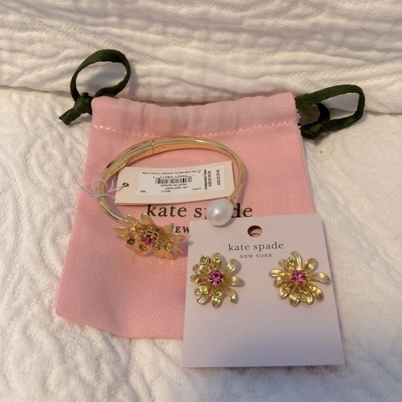 Kate Spade Rooftop Garden bracket bracelet - Picture 2 of 7